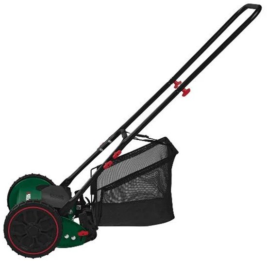 Parkside handgrasmaaier – 30 cm – 20 liter opvangbak