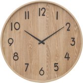 Atmosphera Wandklok, retro en vintage, diameter 21 cm, bruin