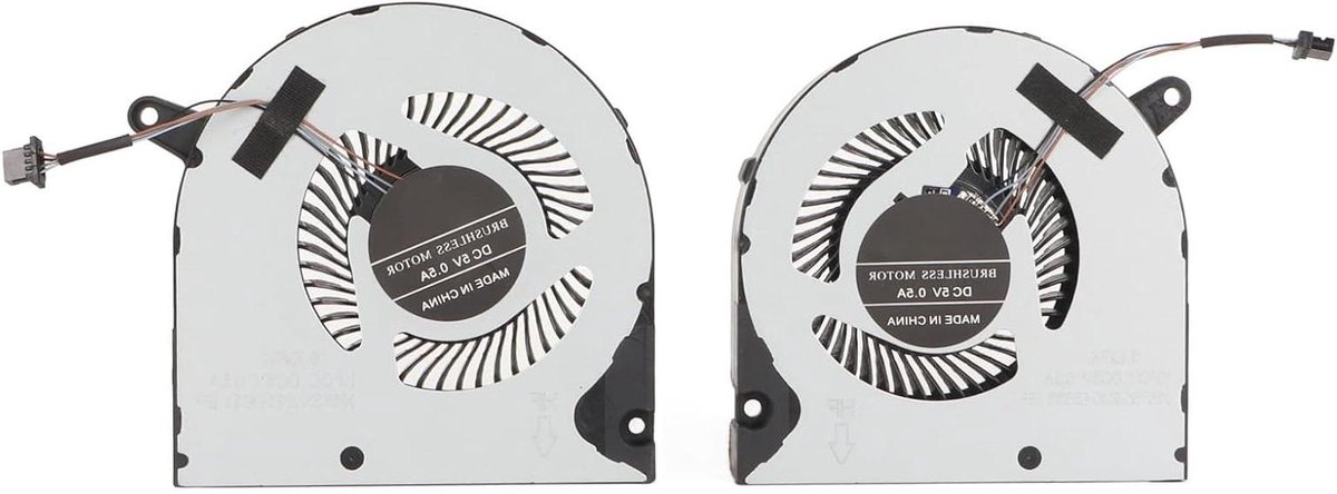Allecto Plus - Laptop CPU Koelventilator voor Gaming Laptops - Efficiënte Koeling - Duurzaamheid - Geschikt voor Dell G3 3590 G5 SE 15 5500 5505 G3 3500 P89F - 4 Pin - Notebook CPU GPU Koelventilator