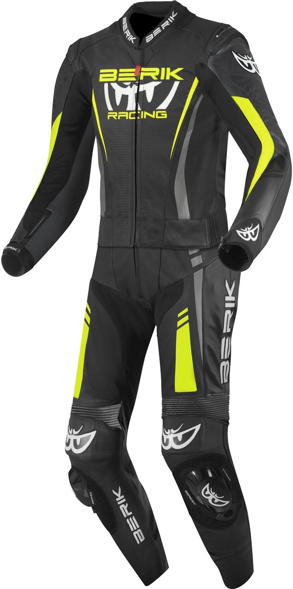 Berik Absolute GP2 Tweedelig motorfiets lederen pak -