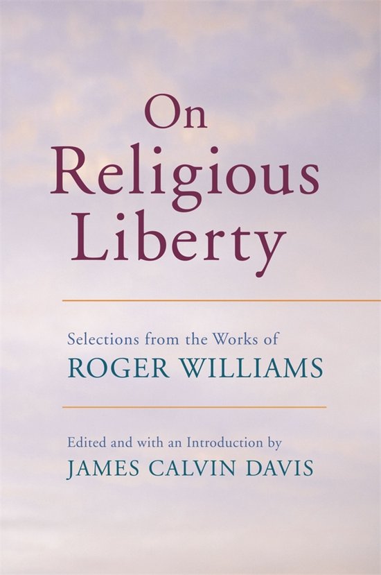 The John Harvard Library - On Religious Liberty - cover