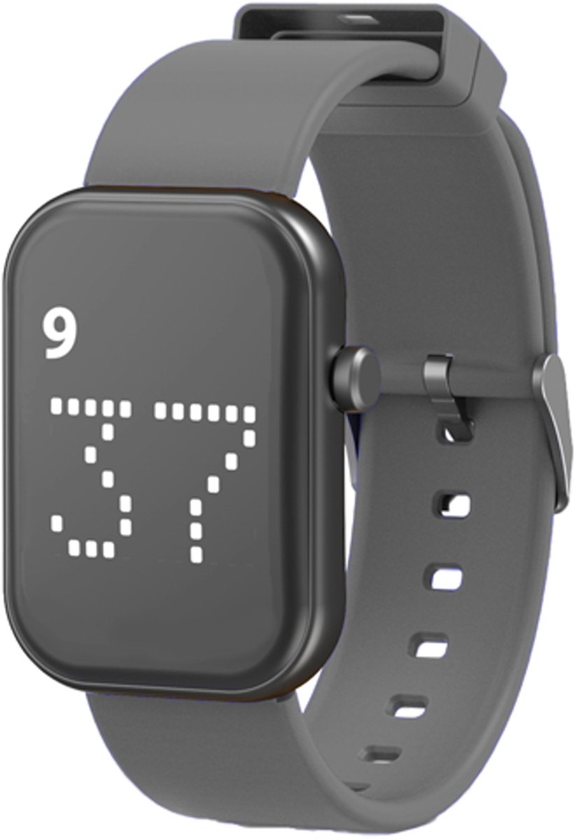 Herinneringshorloge - GHV Smart -8 trilalarmen - App instelbaar- Grijs