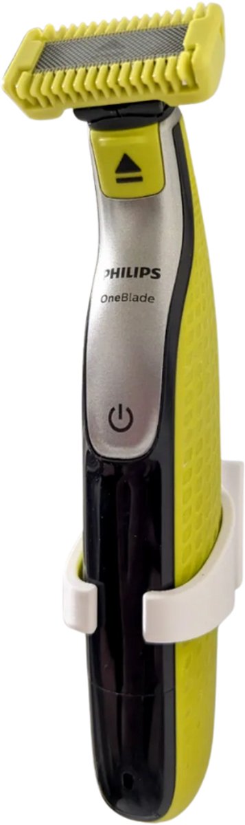 Oneblade houder - wit - inclusief bevestigingsmateriaal - Geschikt voor Phillips one blade