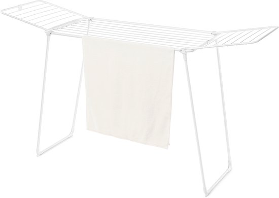 Brabantia HangOn Too Droogrek - 22 m - Inklapbaar Wasrek - White