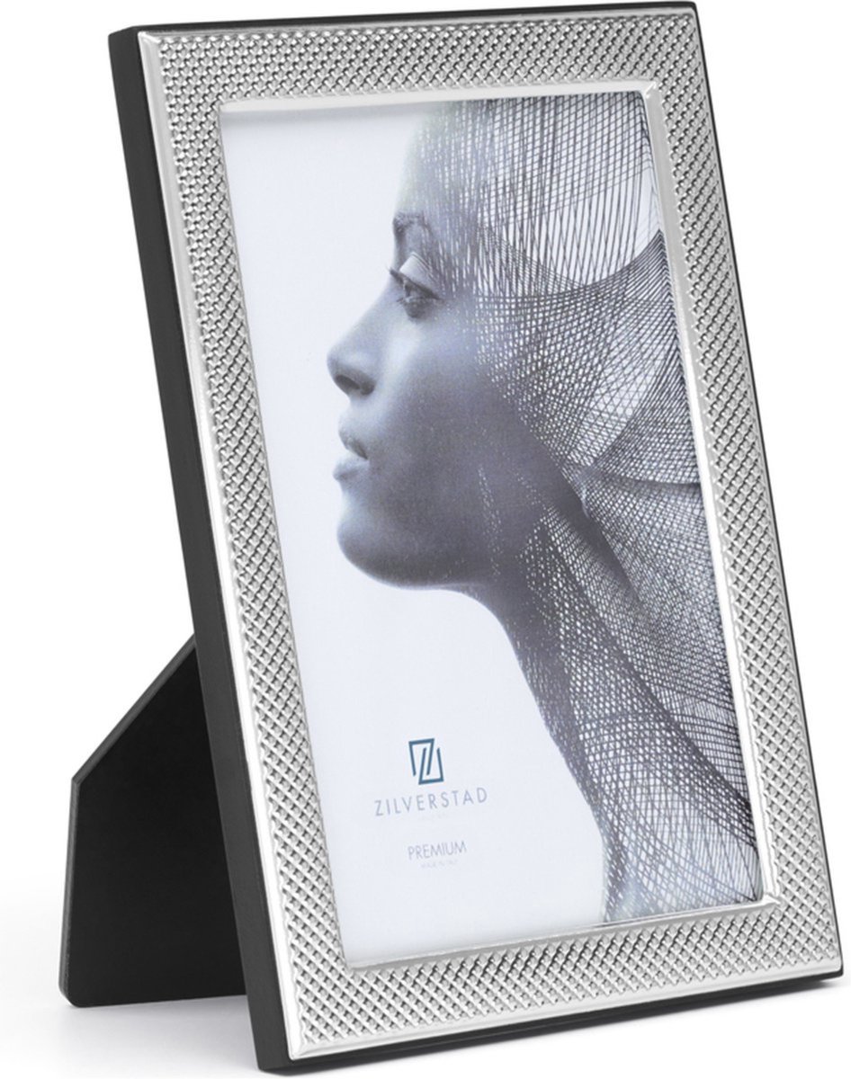 Zilverstad Premium - Fotolijst Florence 10x15 cm miro silver Zilver