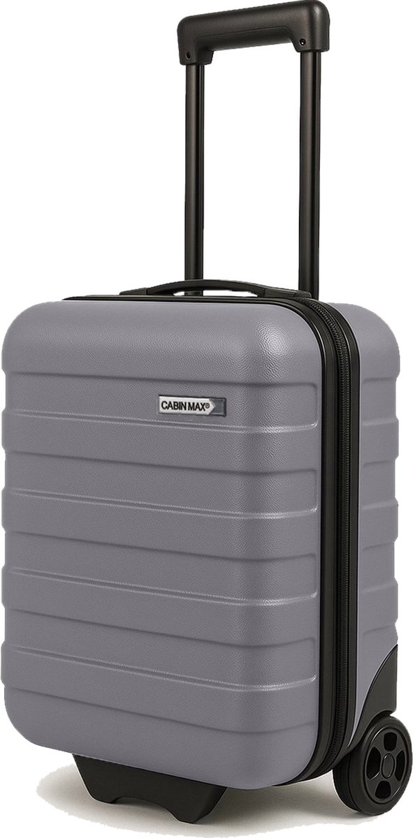 CabinMax Handbagage Trolley 24L – 40x30x20 cm – Wizz Air / Ryanair – Lichtgewicht Reiskoffer – Onderstoel Formaat – Graphite