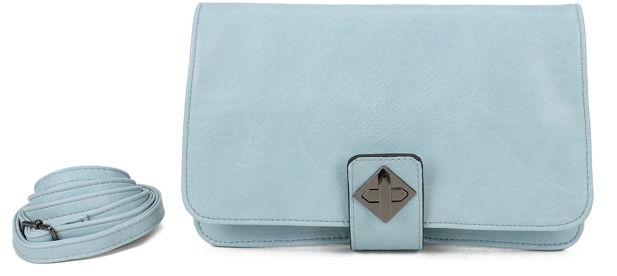 Qischa® anti diefstal tasje XL blauw