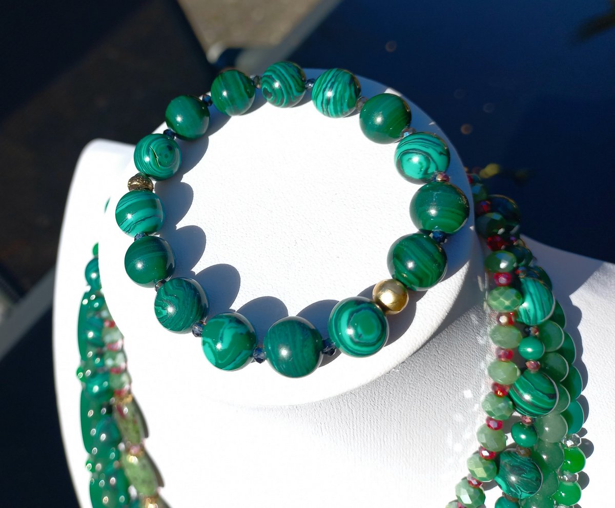 Armband van Malachiet