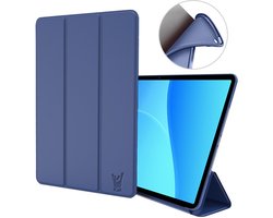 Hoes geschikt voor Oppo Pad SE (11 inch – 2025) / OnePlus Pad Lite – Tri-Fold Smart Bookcase met Auto/Wake Functie – Blauw