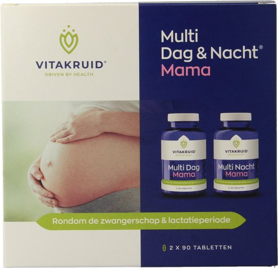 VitaKruid Multi Dag & Nacht Mama 180 tabletten
