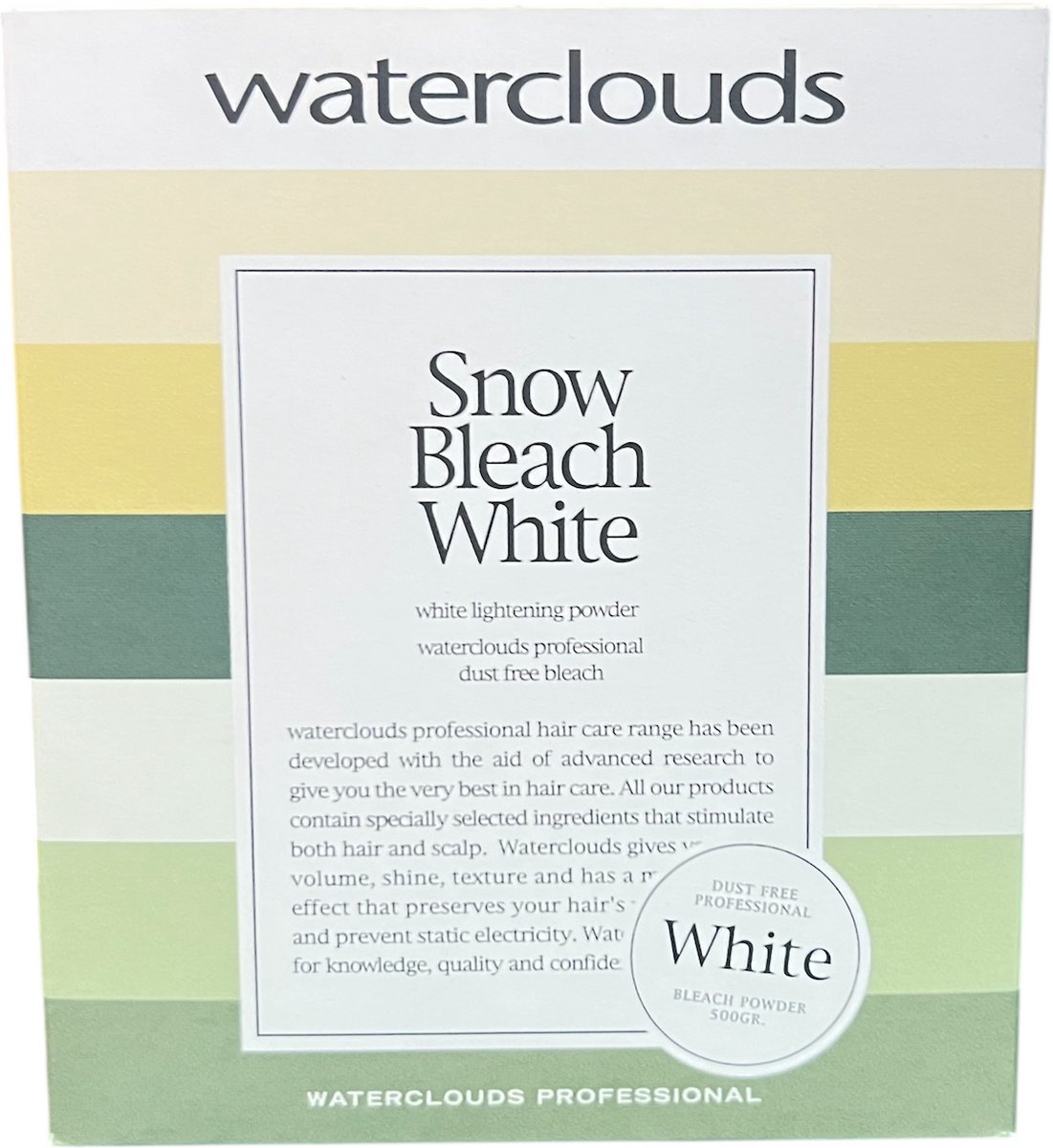 Waterclouds Snow Bleach White Lightening Powder - 500 G