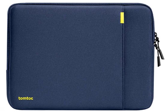 Housse Tomtoc Defender-A13 Blue marine pour ordinateur portable, MacBook Pro 16 pouces M4/ M3/ M2 / M1 Pro/ Max A3403 A3186 A2991 A2780 A2485 A2141 (2024-2019), Dell XPS 16