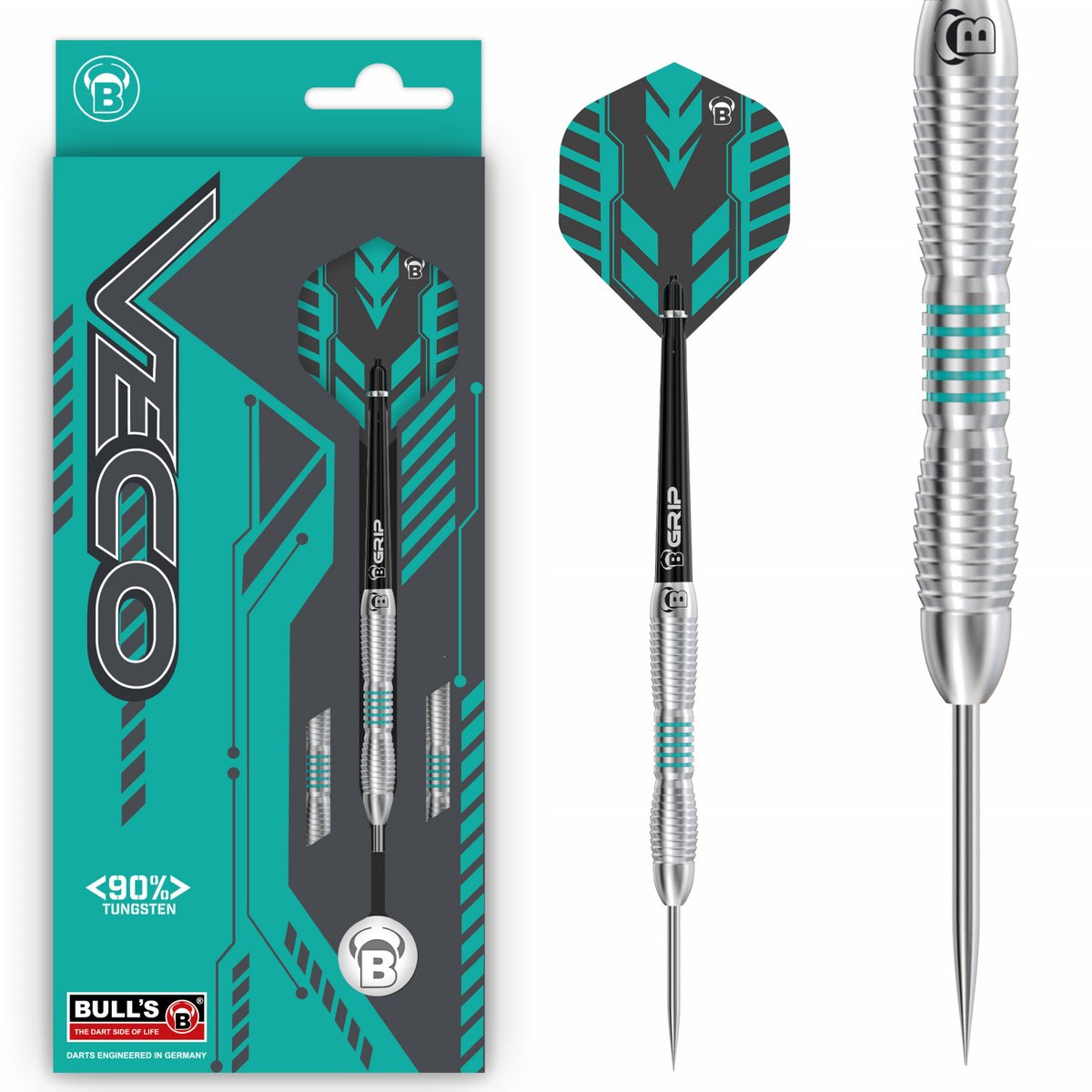 BULL'S Veco V1 90% - Dartpijlen 25 Gram