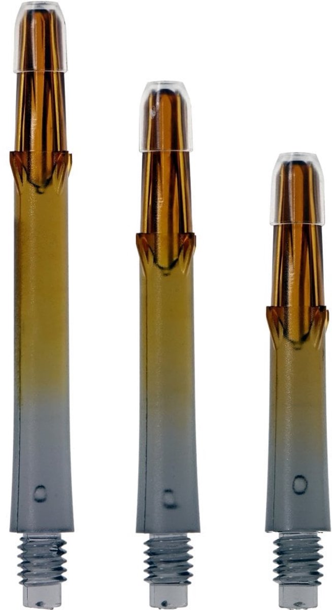 L-Style L-Shaft Gradient N9 Locked Straight Black & Orange - Dart Shafts Inbetween 260