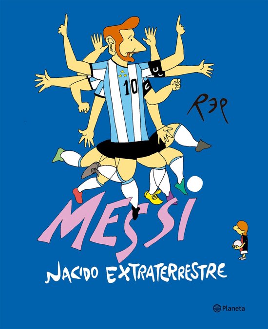 Messi, nacido extraterrestre - cover