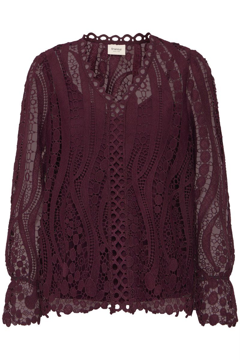 fransa - FRBELLE BL 2 - Dames - Blouses