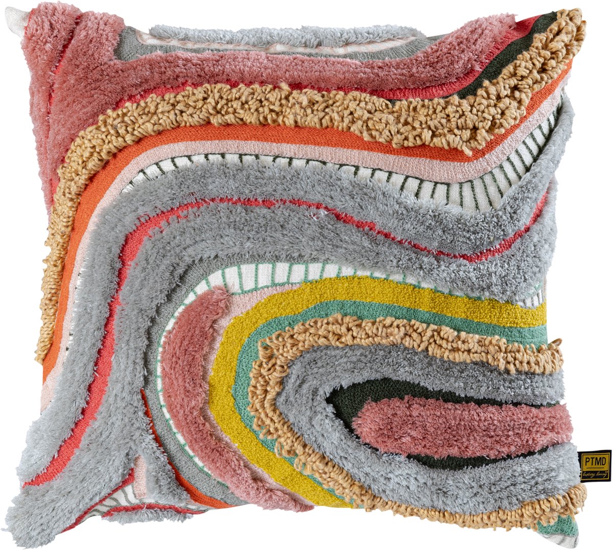 PTMD Sierkussen Sephora - Roze - 45x4x45cm