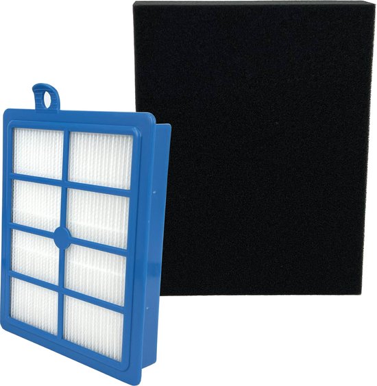 Foto: Multaparts filterset hepa schuimfilter geschikt voor aeg lx7 lx8 series alternatief voor origineel efh12 fc8031 afs1w hepa 1184255014 schuimfilter 