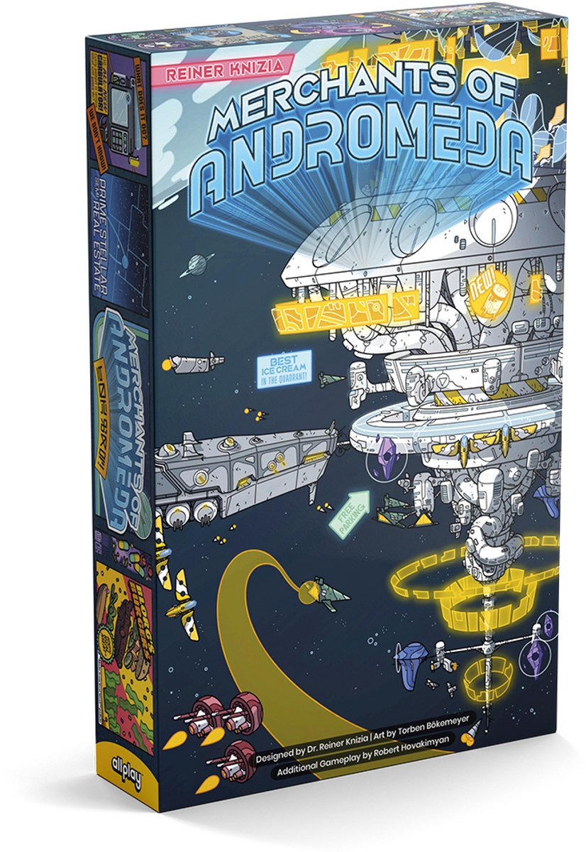 Merchants of Andromeda - Bordspel - Engelstalig - Allplay
