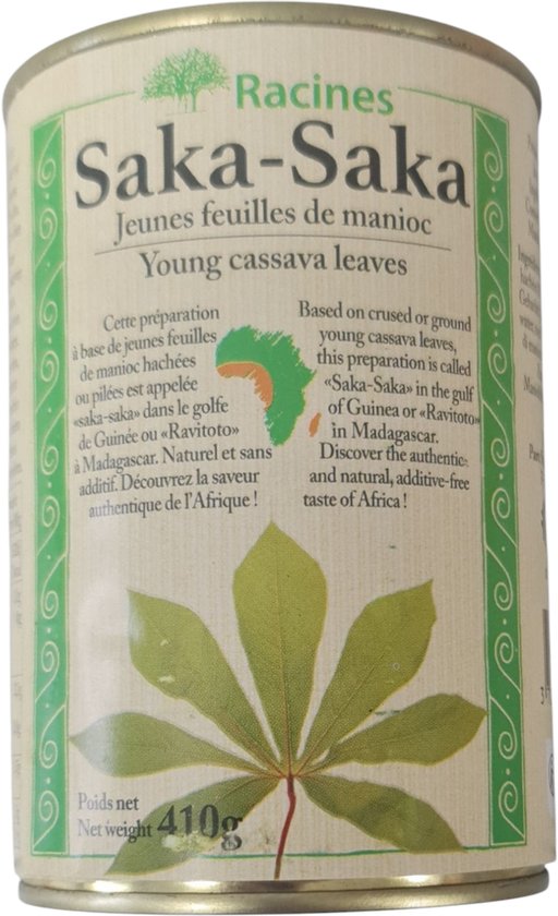 saka saka young cassava leave 4 x 410 gr