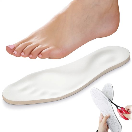 Cheaperito Memory Foam Inlegzolen Zooltjes op maat te knippen