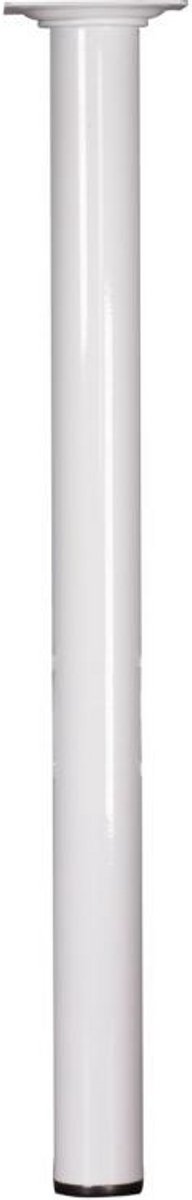meubelpoot rond 40x3cm wit
