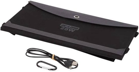 Kit Panneau Solaire USB 4W Avec Batterie 5200mAh Et 3 Lampes LED – Pour Camping, Nomade, Charge Multiple