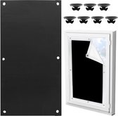 Store enrouleur occultant sans perçage - 48x93 cm - Zwart - Store occultant portable - Avec 7 ventouses - Protection solaire occultante et isolation thermique - Convient pour puits de lumière, chambres, toits de jardin