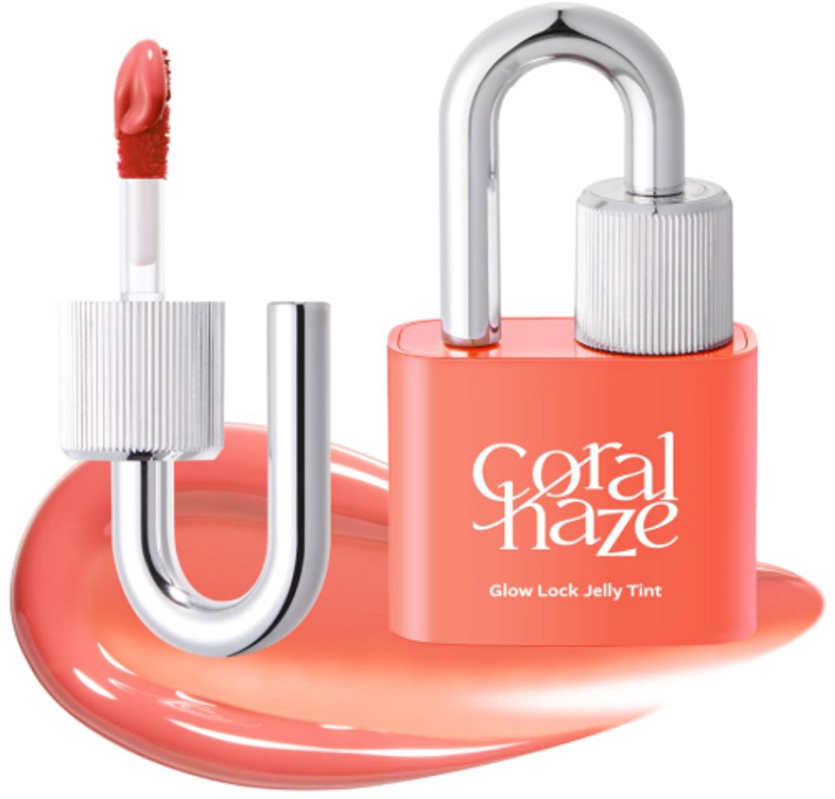 Coralhaze Glow Lock Jelly Tint - 111 Shine - Lipgloss - Korean Cosmetica