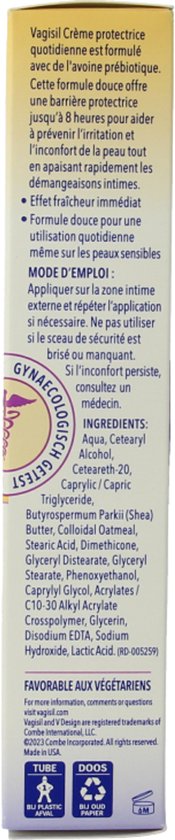 Vagisil® Crème 30g - Bij Vaginale Jeuk of Irritatie - Verzacht en Beschermt de Gevoelige Huid - Helpt tegen Jeuk en Droogheid - Vocht Crème - Gynaecologisch Getest - Hypoallergeen - pH Neutraal - Vrij van Parabenen - Milde en Goed Smeerbare Crème