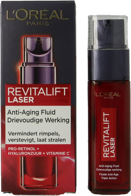 L’Oréal Paris Revitalift Laser X3 anti-rimpel serum - Drievoudige werking - Trekt snel diep in de huid - 30 ml