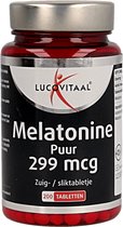 Lucovitaal - Melatonine Puur 299 mircogram - 200 tabletten - Voedingssupplement