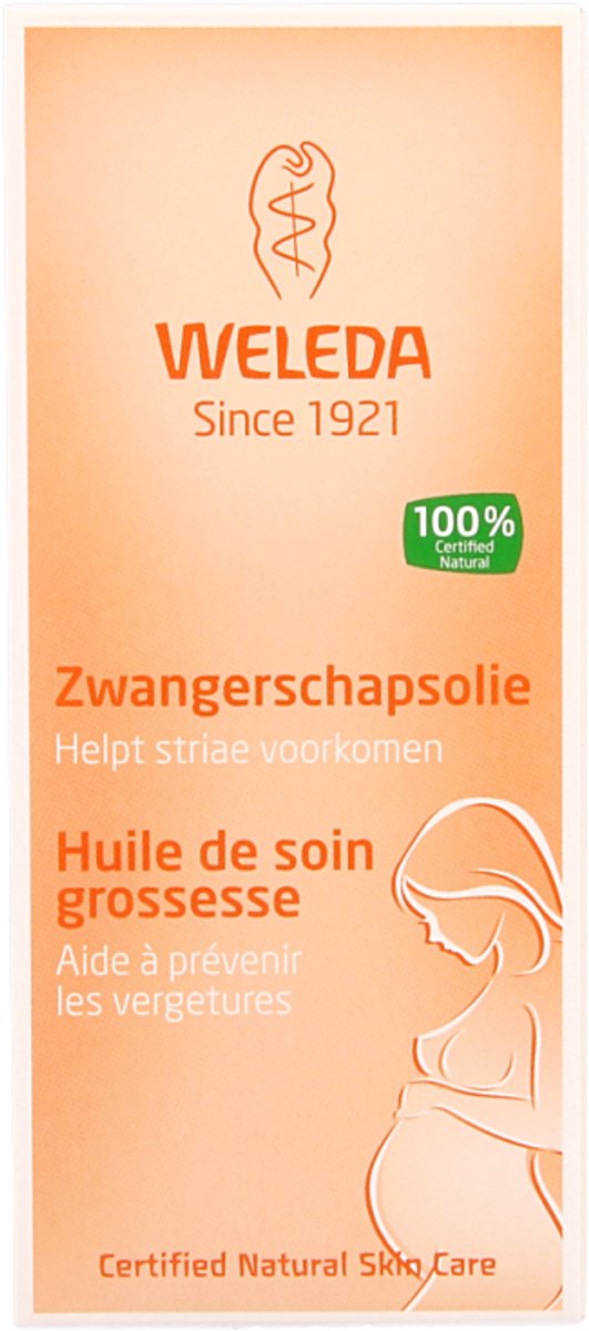 Goedkoopste Weleda Zwangerschapsolie - Lavendel, Wilde Roos & Sinaasappel - 100ml