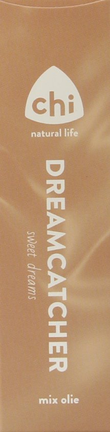 Doosje van Chi Dreamcatcher mix olie. De verpakking is lichtroze met witte tekst.