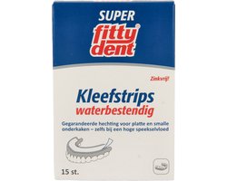 Fittydent Kleefstrips - 15 stuks