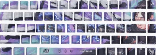 Higround Apex Wraith - 68 toetsen - Toetsmateriaal: Dye-sub PBT - 65% - ANS