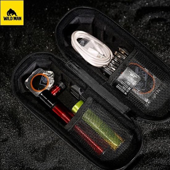 WILDMAN XT11 Serie - Fietstas - Zwart - Duurzaam - Compact — afbeelding 2