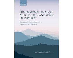 Omslag van Dimensional Analysis Across the Landscape of Physics