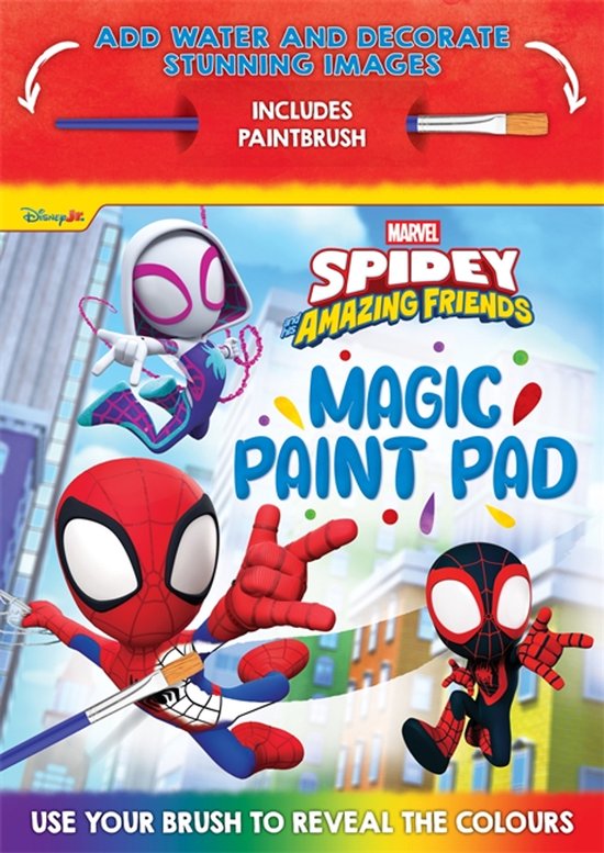 Marvel Spidey & His Amazing Friends: Magic Paint Pad - cover