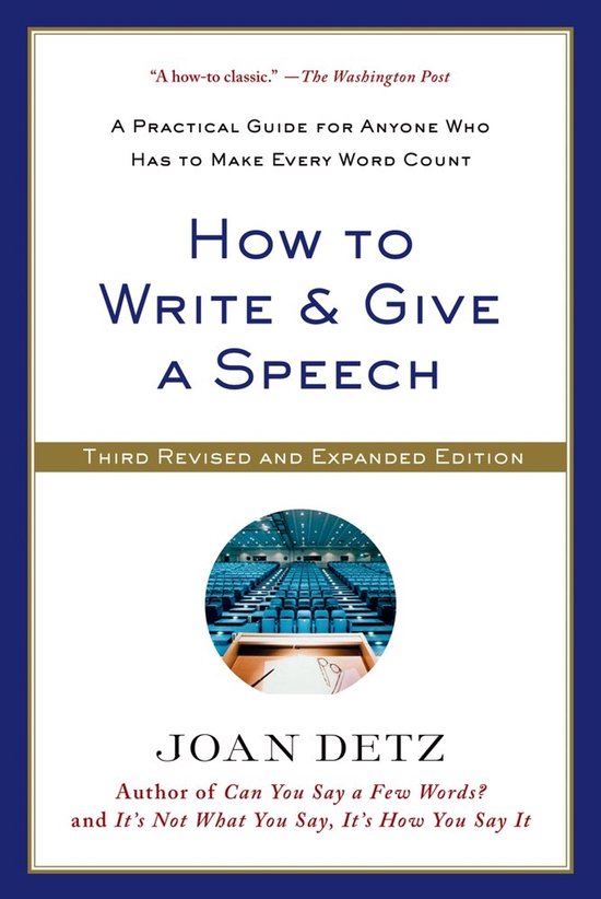 How to Write & Give a Speech - cover