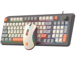 keyboard gaming- Bedrade Gaming Toetsenbord - Mechanisch - LED - 94 Keys - QWERTY Toetsenborden