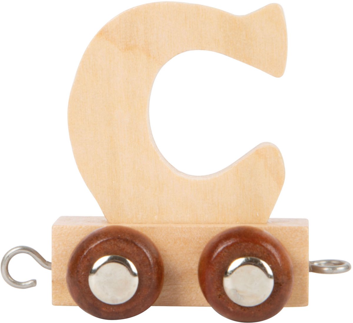 Small Foot - Houten Lettertrein - C - 12 stuks