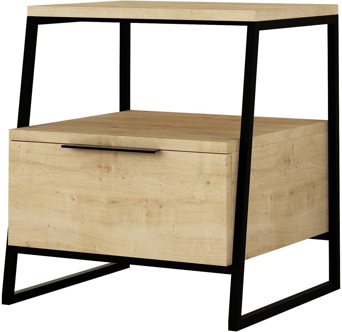Hocus Picus Nachtkastje met 1 Lade - Eiken - 45x40x50 cm