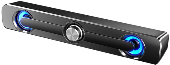 Gloovon Soundbar Met Subwoofer Bluetooth Zwart - Soundbar - €44,99