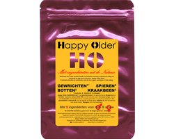 9 Natuurlijke ingrediënten: curcumine BCM-95, uit kurkuma longa, Omega-3 groenlipmossel, gember, boswellia serata, glucosamine, mangaan, vitamine D3, Vitamine C. Gecoat