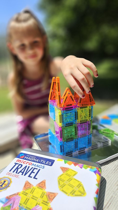 Magna-Tiles | Travel Set Deluxe 55 Stuks Set