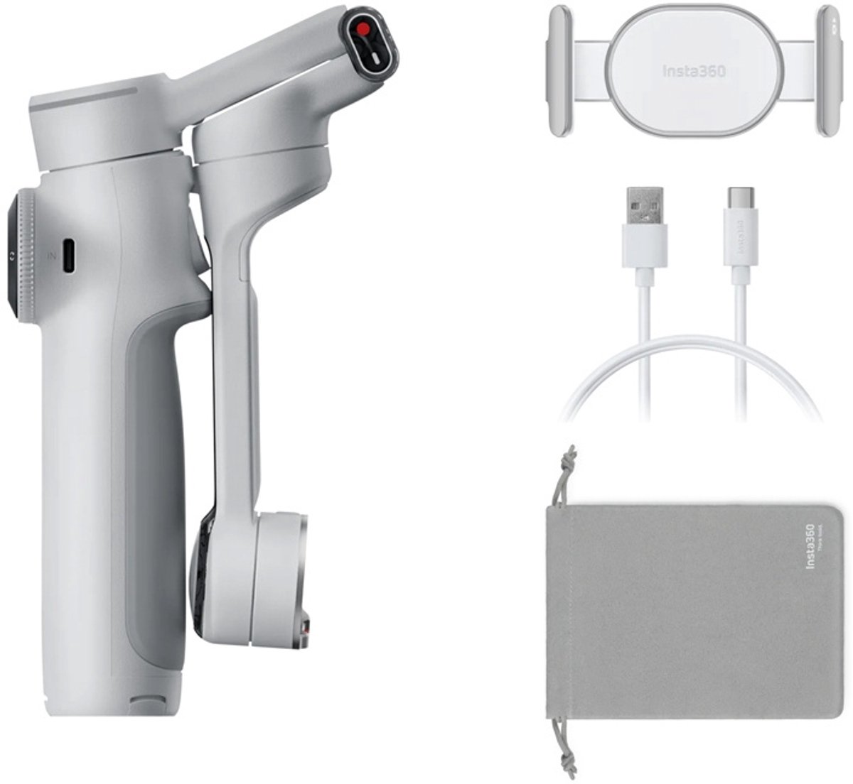 Insta360 Gimbal Voor Flow 2 Pro Ai Tracker Bundel Met Technologie