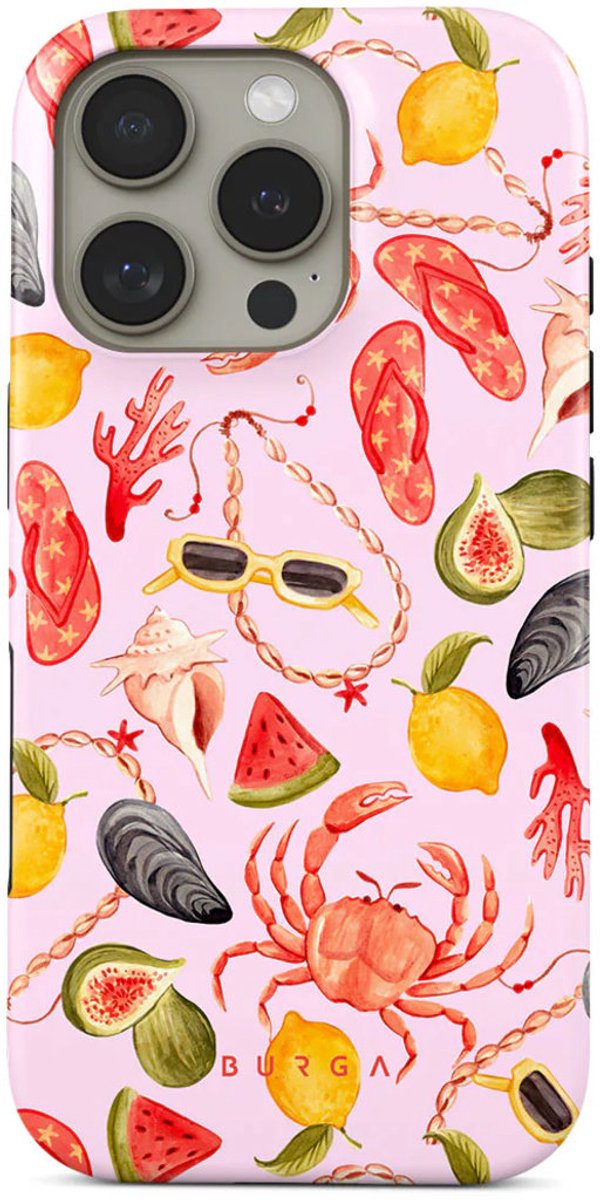 Burga Tough Case geschikt voor Apple iPhone 16 Pro - Bajo El Sol