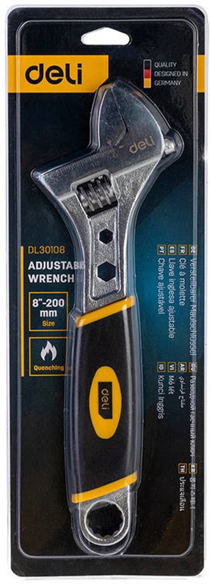 AB Tools-US Pro Verstelbare haaksleutel C-sleutel 115 mm - 175 mm voor sleufborgringen AB Tools-US Pro Verstelbare haaksleutel C-sleutel 115 mm - 175 mm voor sleufborgringen