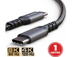 ProFPS USB-C naar USB-C Kabel - 1 Meter - USB4 - 240W - 40Gbps